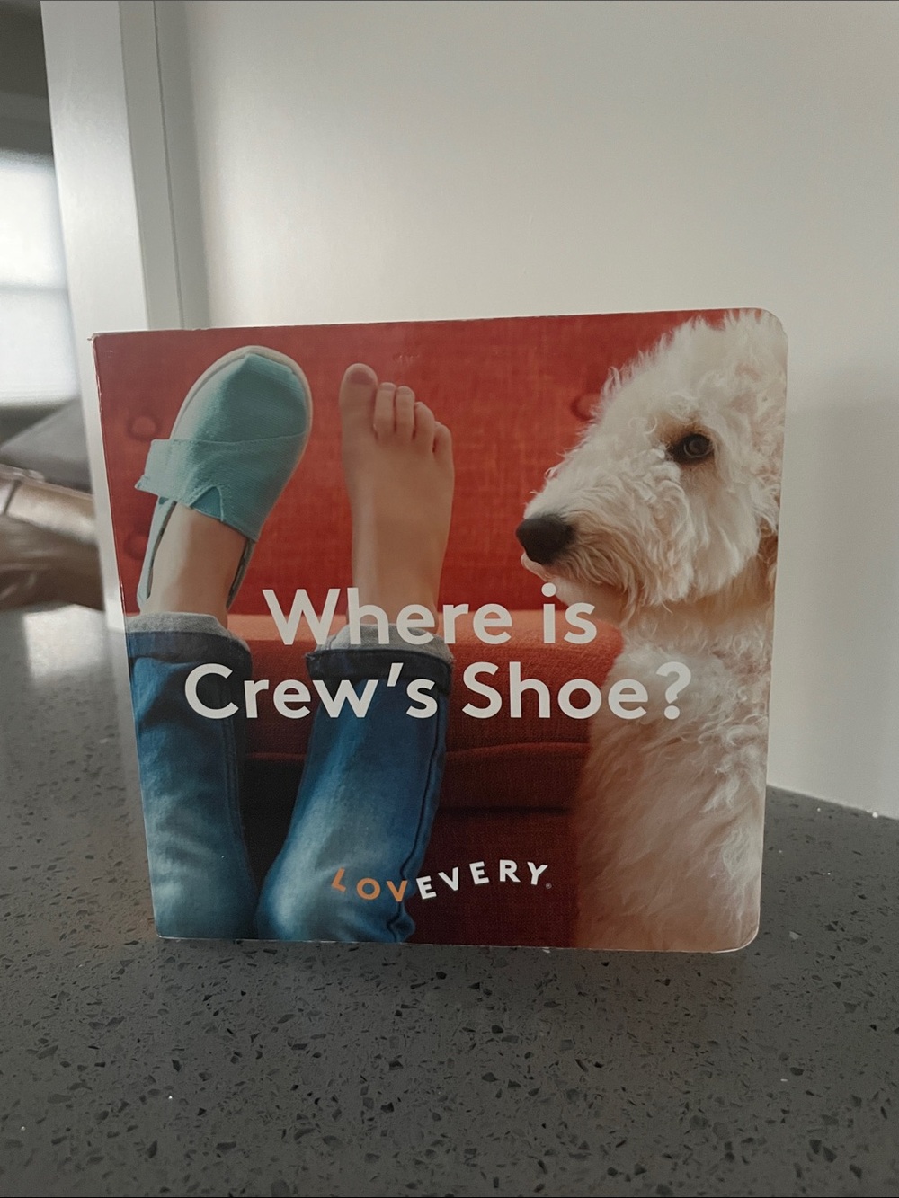 Lovevery Where is Crew’s Shoe? Board Book